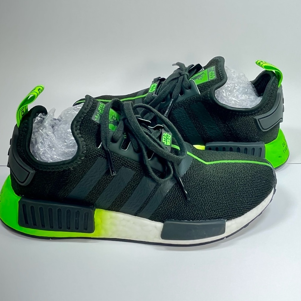 ADIDAS BOOST NMD STAR WARS YODA  SHOES SIZE 4.5